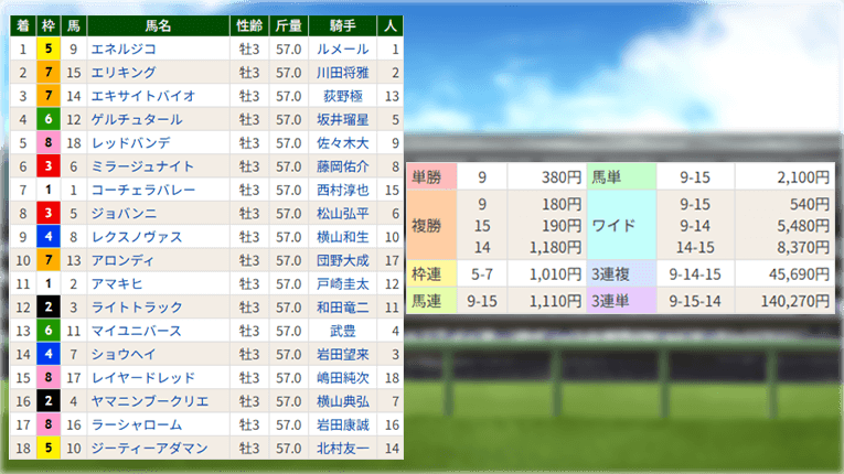 レース結果